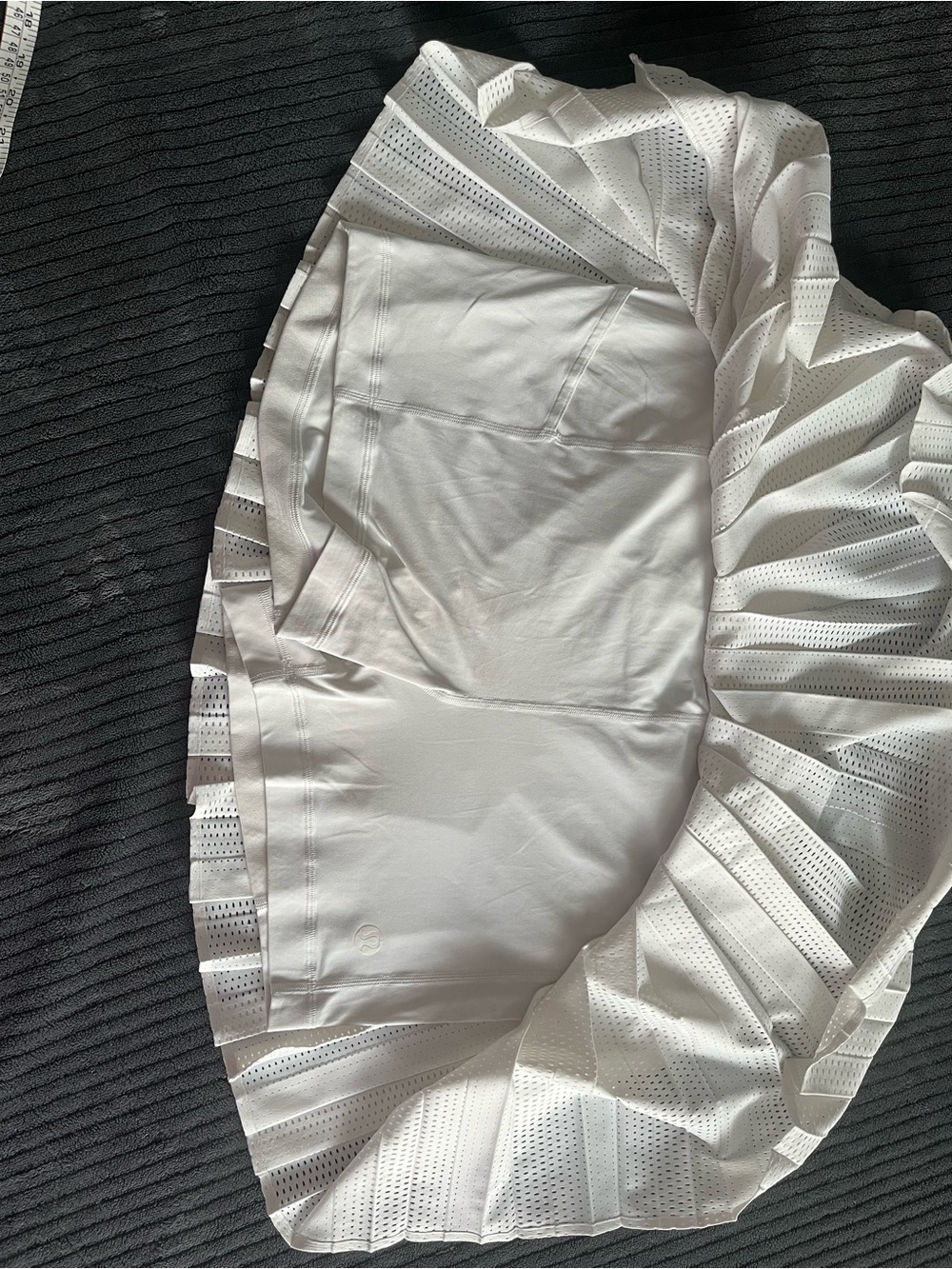 Pleated Open-Knit High-Rise Tennis Skirt | Lululemon | Size 14 - Picture 8 of 10